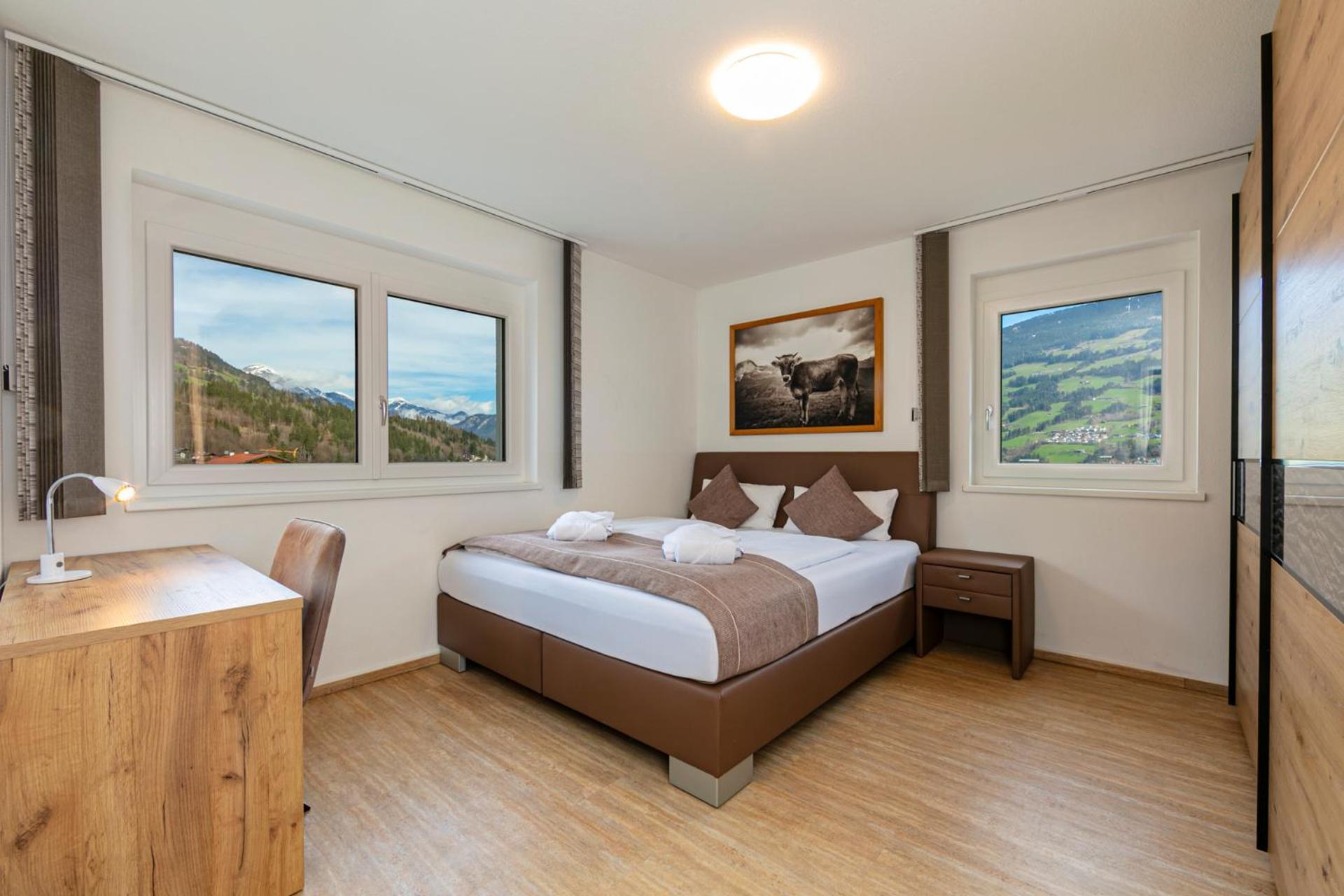 H21 - Modernes Ferienhaus 145Qm, 4Sz, Wellnessbereich Mit Sauna Und Dachterrasse Mit Panoramablick, Kuehlen Und Heizen Mit Geothermie Fuegen Exterior photo