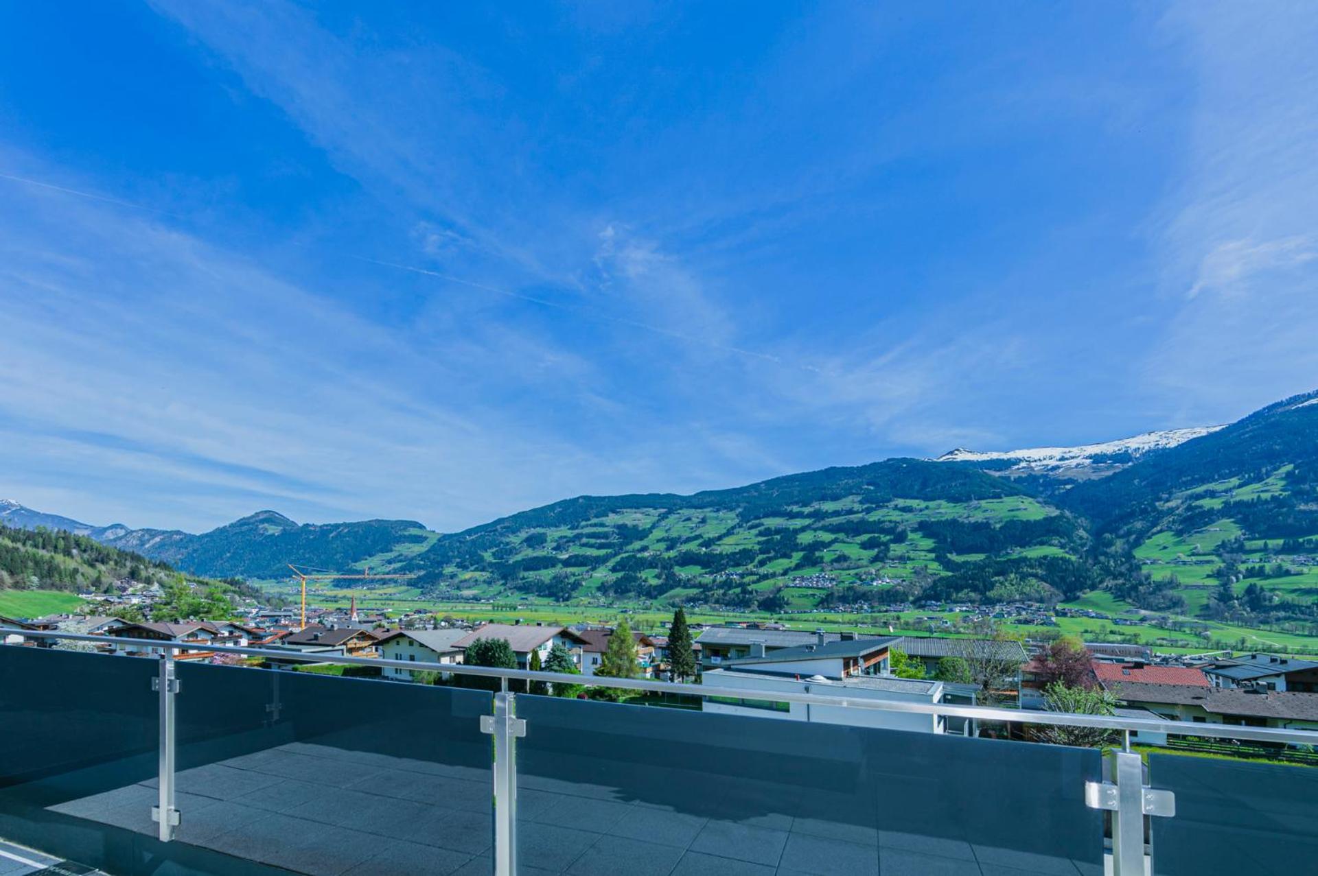 H21 - Modernes Ferienhaus 145Qm, 4Sz, Wellnessbereich Mit Sauna Und Dachterrasse Mit Panoramablick, Kuehlen Und Heizen Mit Geothermie Fuegen Exterior photo